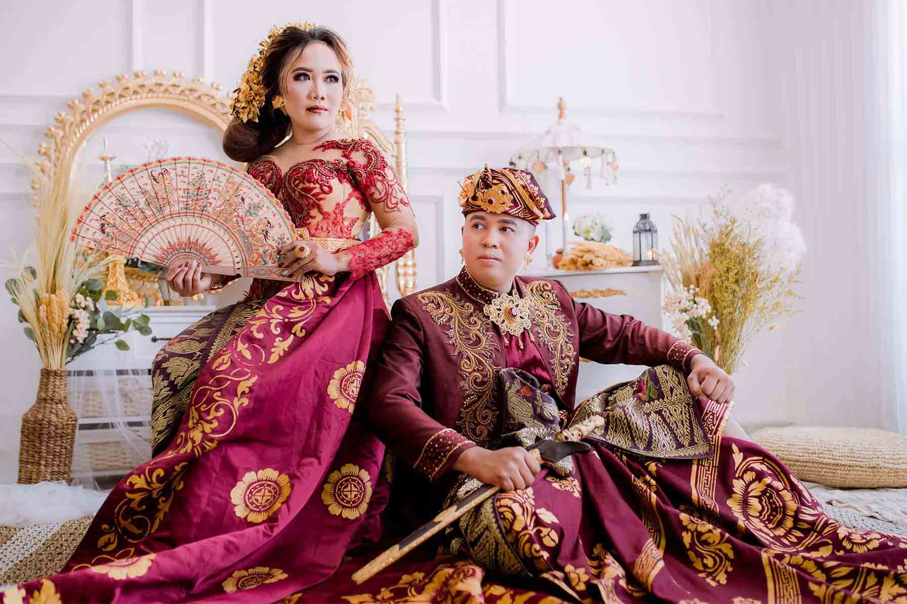 Balinese wedding traditional