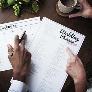 professional wedding planners