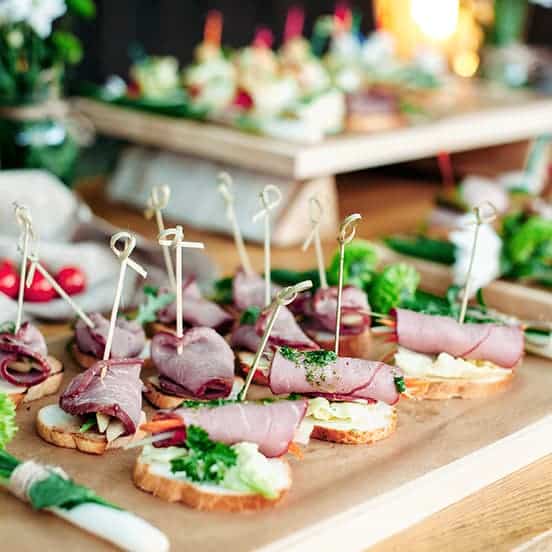 perfect wedding catering