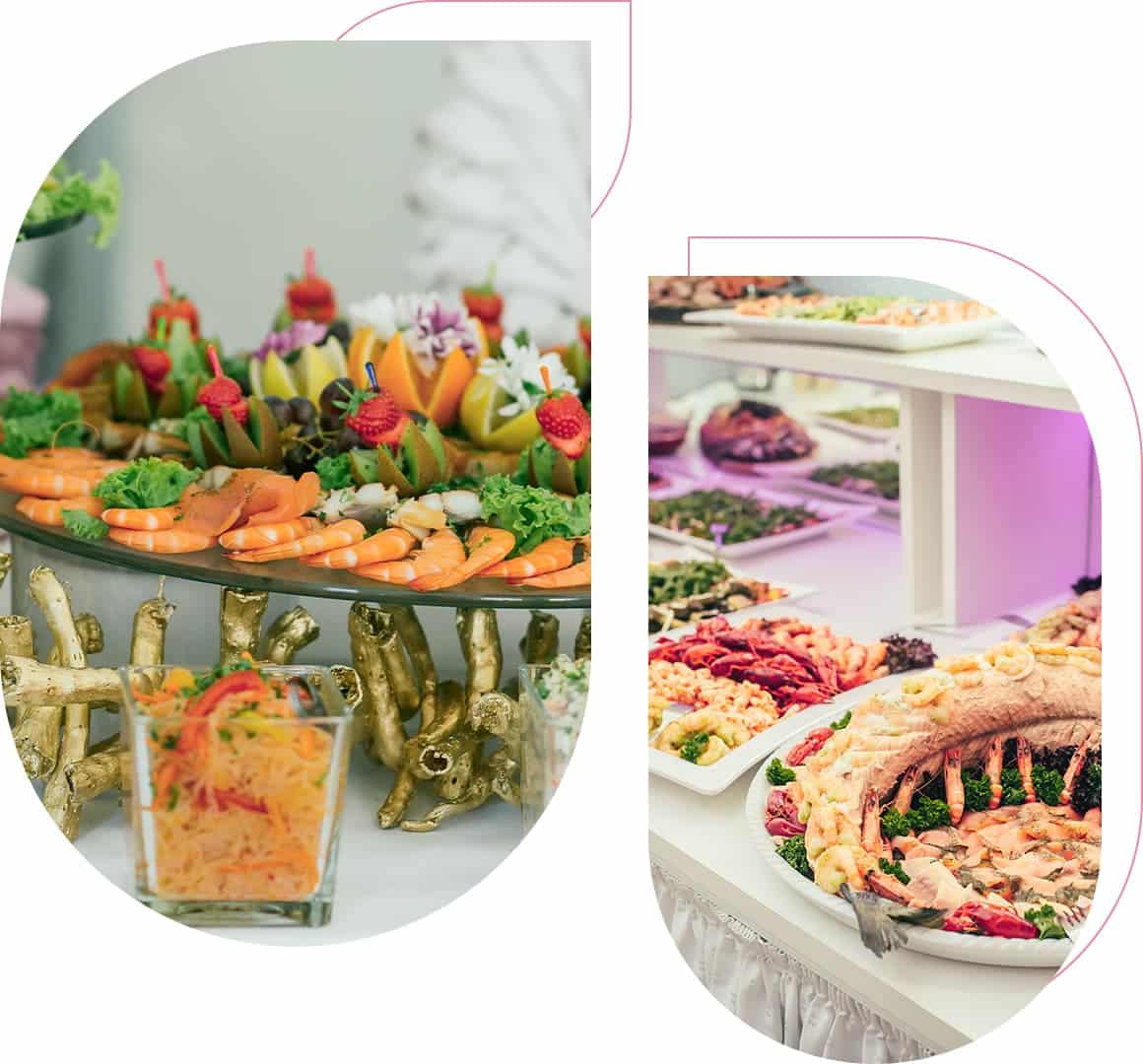 wedding food types