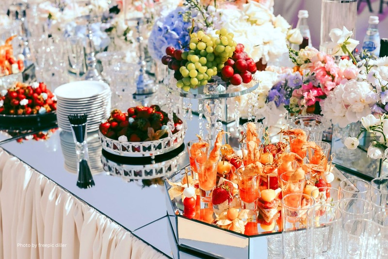 delicious wedding catering