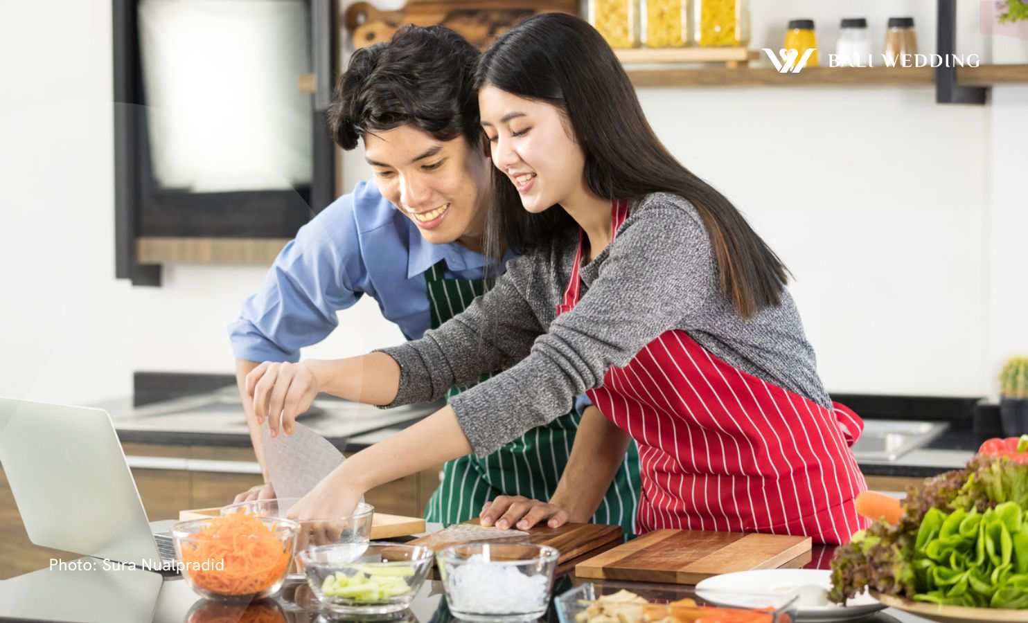 prewedding for foodie couples