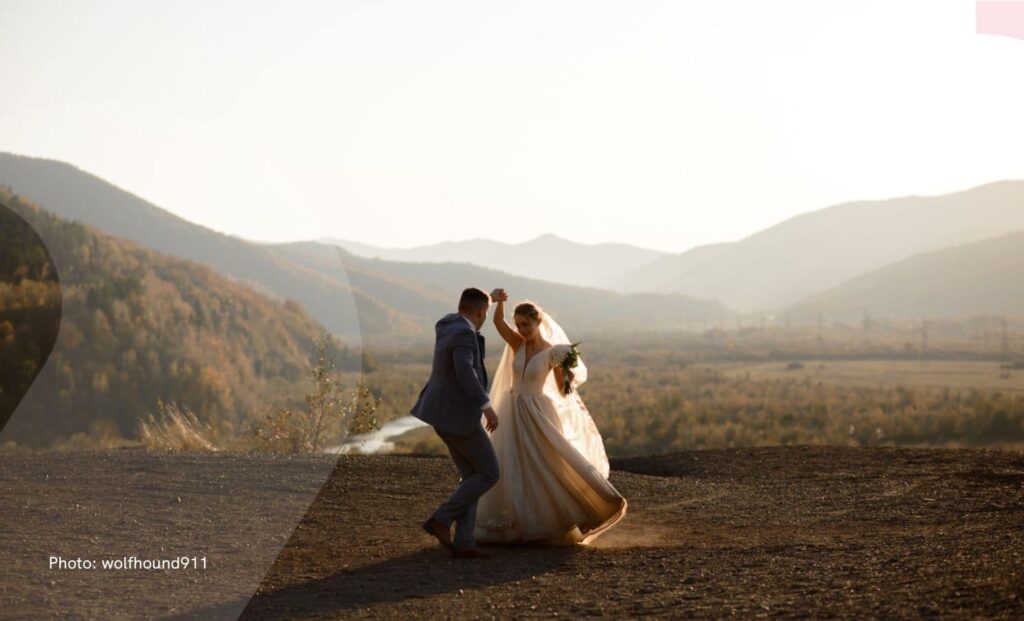 gaya foto pengantin kekinian