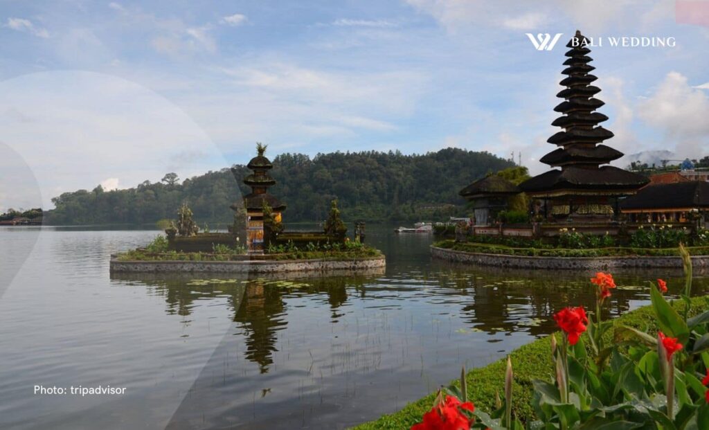 Lokasi camping danau beratan