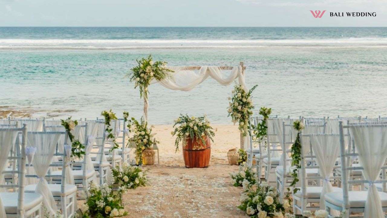 Beachfront wedding in Bali Beachfront wedding in Bali