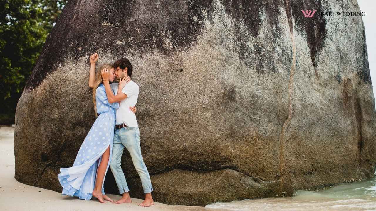 intimate wedding moment being photographed