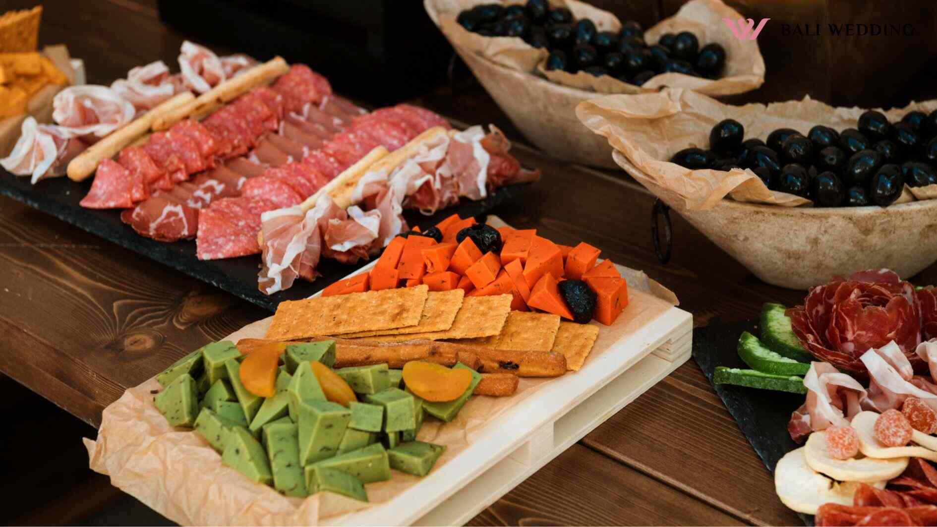 menu catering pernikahan Italia